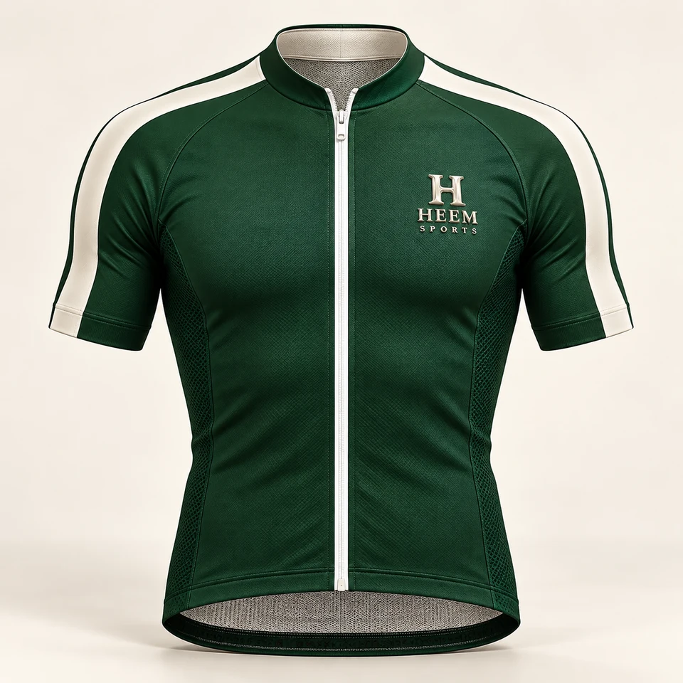Cycling jersey — illustrative HEEM SPORTS branded product concept