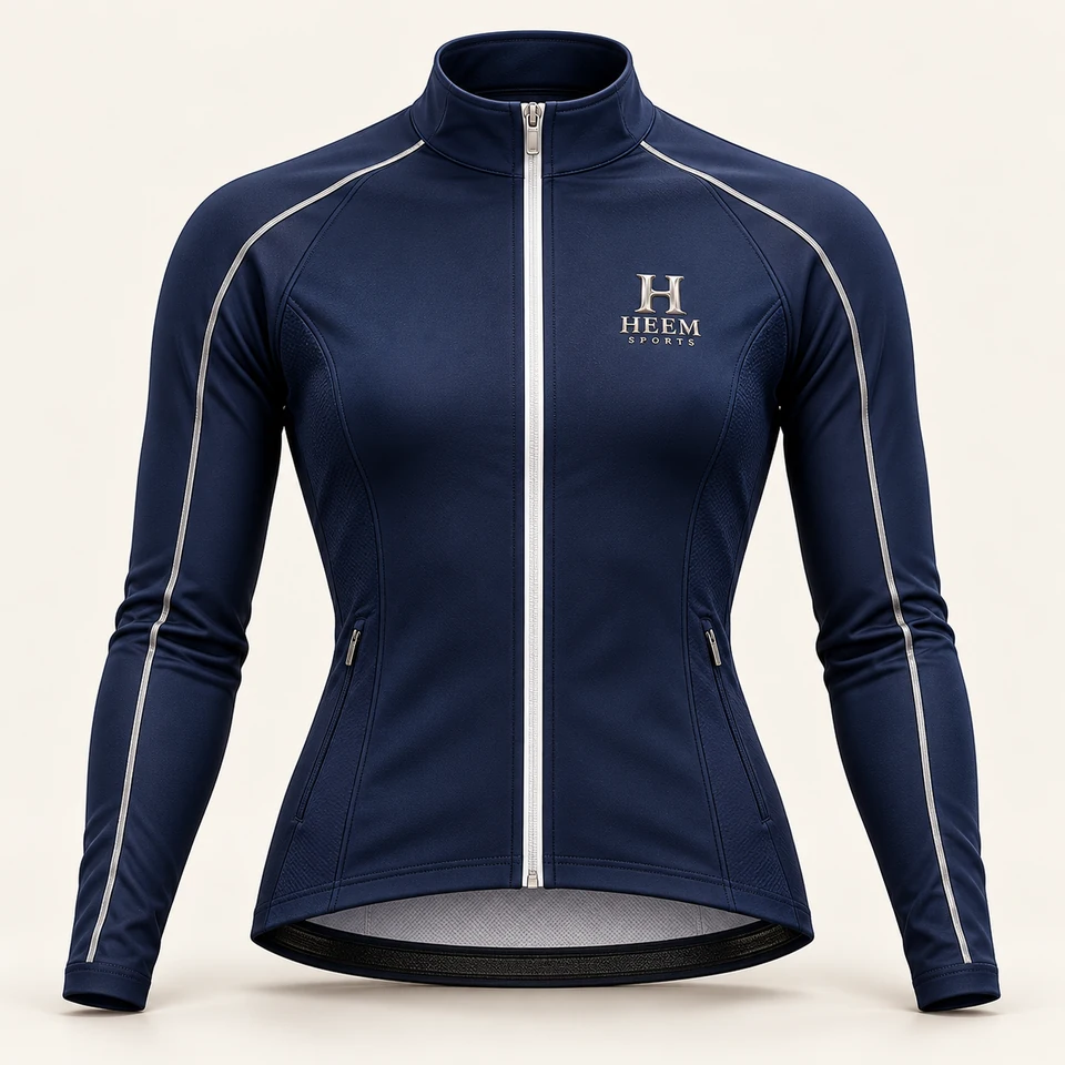 Cycling layer — illustrative HEEM SPORTS branded product concept